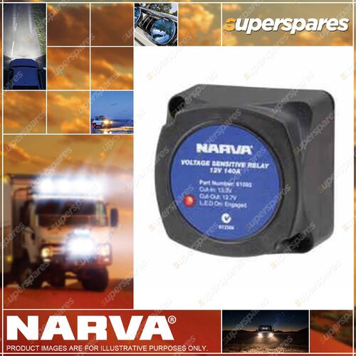 Narva 12 Volt 140 Amp Voltage Sensitive Relay 61092Bl Premium Quality