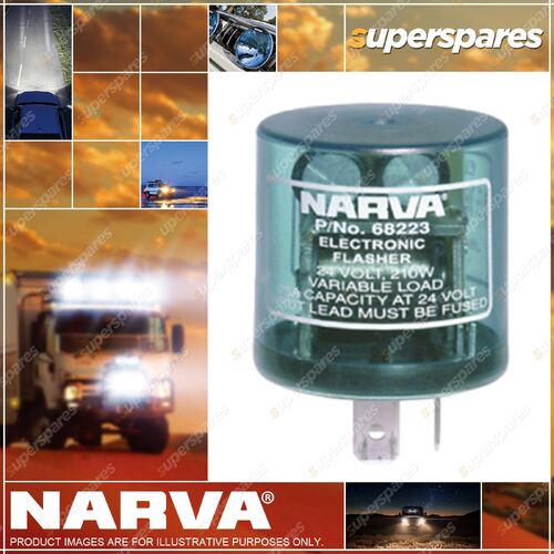 Narva 24 Volt 3 Pin Electronic Flasher Suit for indicator and hazard 68223BL