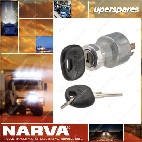 Narva Brand 4 Position Ignition Switch Part NO. 64018 Premium Quality