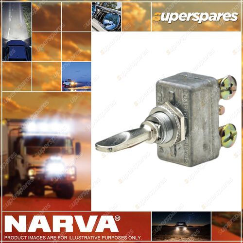 Narva Momentary On /Off/Momentary On Heavy-Duty Toggle Switch 60082Bl