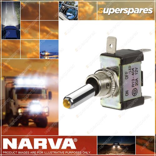 Narva Brand Switch Toggle BLue Led Metal Onoff 60286BL Premium Quality