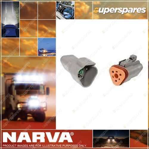 Narva Brand Deutsch Connectors Male and Female 57423BL Premium Quality