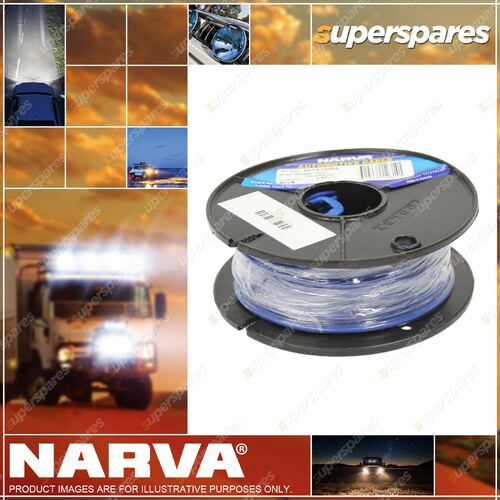 Narva Single Core Blue Cable 4mm Length 30 Meters Blue 15Amp 5814-30Be