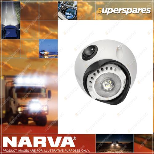 Narva 10-30V L.E.D Interior Swivel Lamp With Off/On Switch Blister Pack