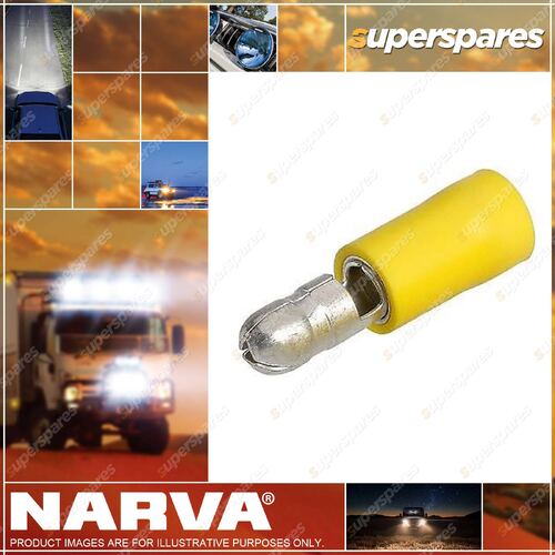 Narva Insulated Bullet Terminals Male Pack Of 8 56055Bl Premium Quality