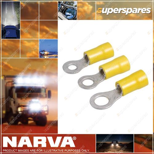 Narva Insulated Ring Terminals 5 - 6 mm Pack Of 14 56086Bl Premium Quality