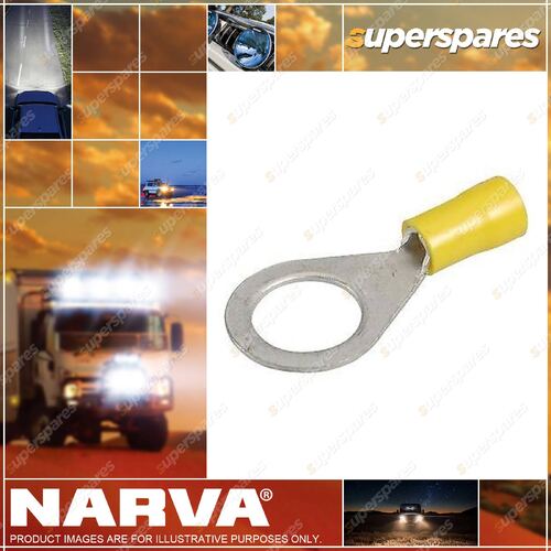 Narva Insulated Ring Terminals 5 - 6 mm Pack Of 12 56093Bl Premium