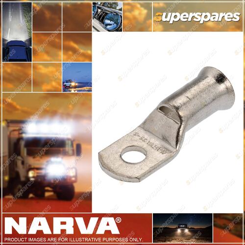 Narva Battery Cable Lugs Eyelet 6.9mm 8 Stud 25mm2 3 B&S Pack of 10