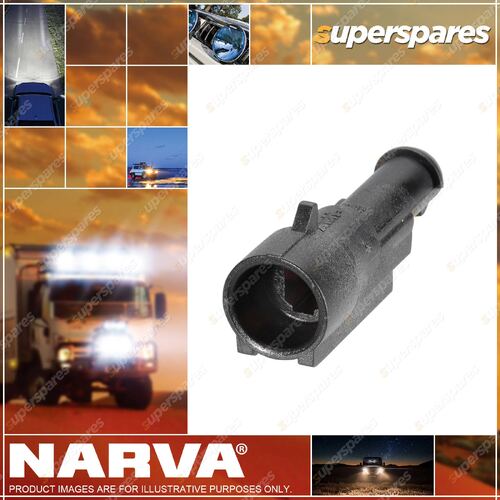 Narva 1 Way Waterproof Male AMP Super Seal Connector Housings 10 pack