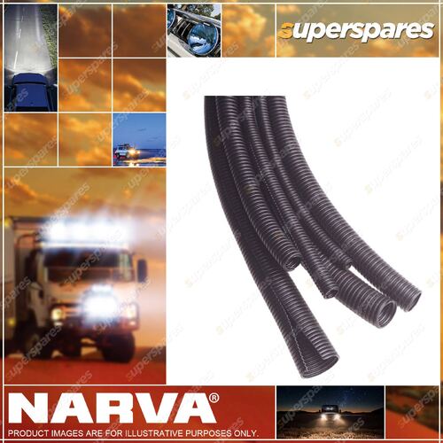 Narva Corrugated Split Sleeve Tubing 10mm Tube Size 125 meters Length