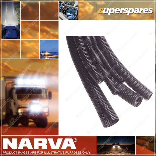 Narva Corrugated Split Sleeve Tubing 20mm Tube Size 50 meters Length