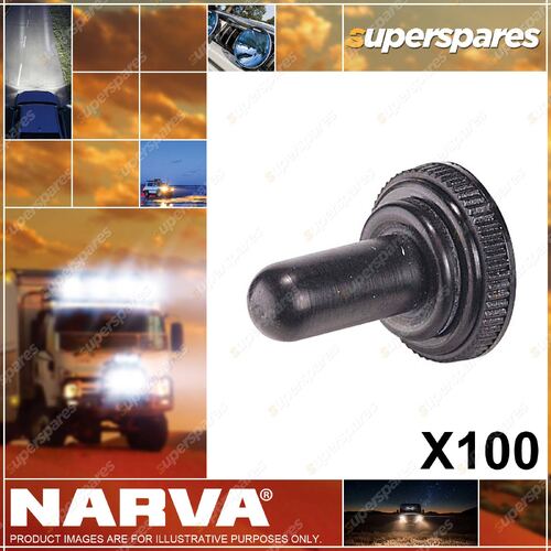 Narva Waterproof Rubber Boot Seal As above Bulk Pack Of 100 M12 x 0.75mm