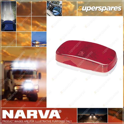 Narva Red Color Lens To Suit 86330 Part NO. of 86335 for Rear End Outline Marker