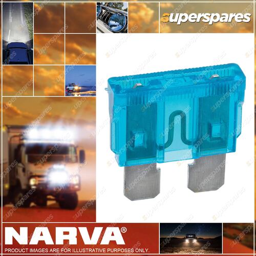 Narva 15 Amp Blue Color Standard Ats Blade Fuse Box Of 50 Part NO.of 52815