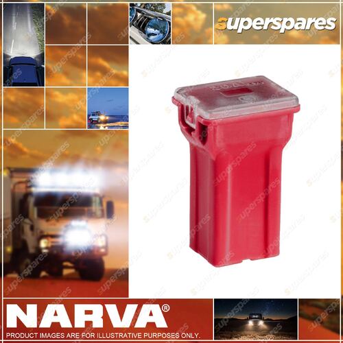 Narva 50 Amp Red Color Mini Female Fusible Link - Plug In Type Pack of 10