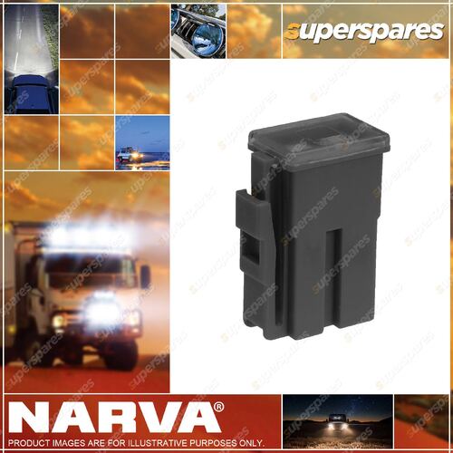 Narva 65 Amp Black Female Fusible Link - Plug In With Lock Box Of 10