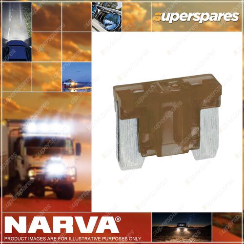 Narva 7.5 Amp Brown Color Micro Blade Fuse Box Of 25 Part NO.of 52507