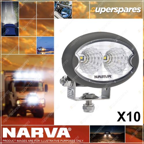 Narva 9-64 Volt LED Work Lamp Flood Beam 1000 Lumens Bulk Pack Of 10