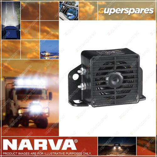 Narva Compact Fixed Output Reversing Alarm ¨C 12-48 Multi-Voltage 97 Decibels