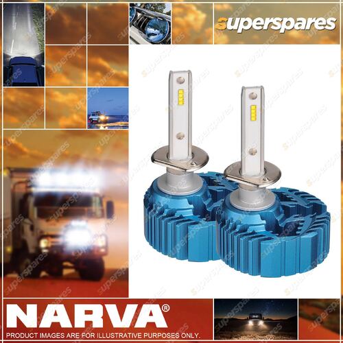 Narva H1 12 / 24V L.E.D Conversion Kit Base P14.5S with Pair Headlight Globes