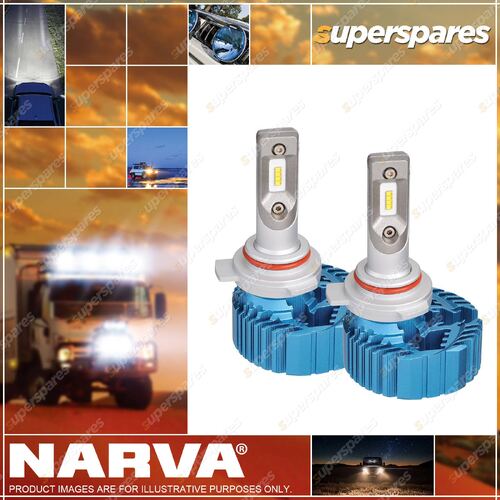 Narva Hir2 12/24V LED Conversion Kit Base Px22D 9012 with Pair Headlight Globes