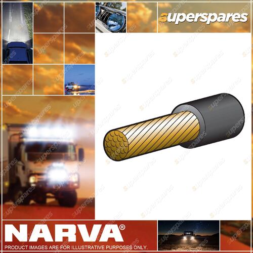 Narva 215 Amps Black 3 Battery & Starter Cable Length 100 Meters 5803-100BK