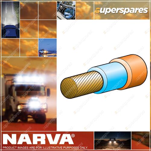 Narva 400A 70mm Double Insulated Welding Cable 10M Orange Nitrile Sheath