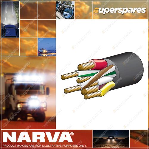 Narva 7 Cores Ebs Mulitcore Cable 30M Length 5 x 13 Amps and 2 x 37 Amps