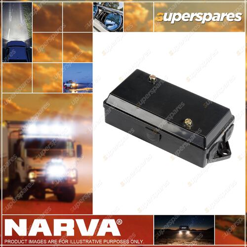 Narva 7 Way Junction Box Heavy Duty construction with four cable entry points