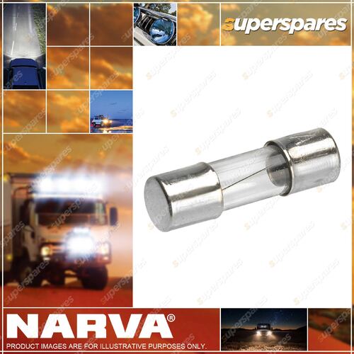 Narva 7.5 Amp 2Ag Glass Fuse with Internal Soldered Cap Box Of 50