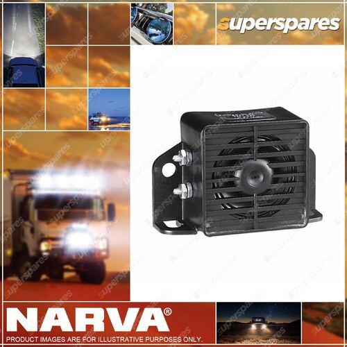 Narva Compact Fixed Output Reversing Alarm - 12 Or 24 Dual Voltage 102 Decibels