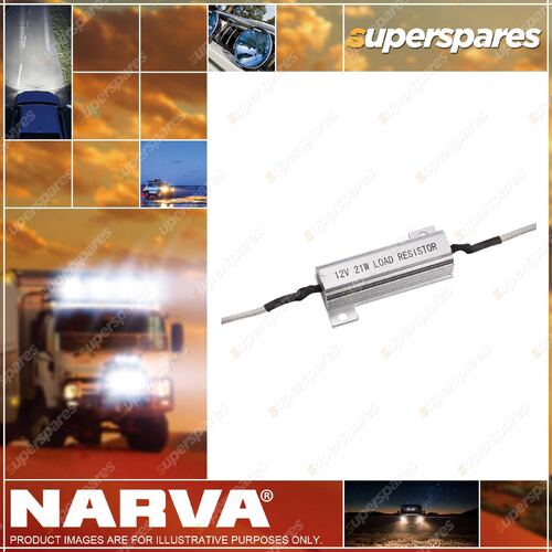 Narva 12 Volt 21 Watt L.E.D Load Resistor Twin / Pair Blister Pack of 2