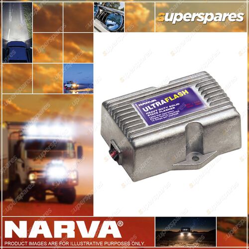 Narva Ultraflash Heavy-Duty Solid State Electronic Flasher With Audible Signal