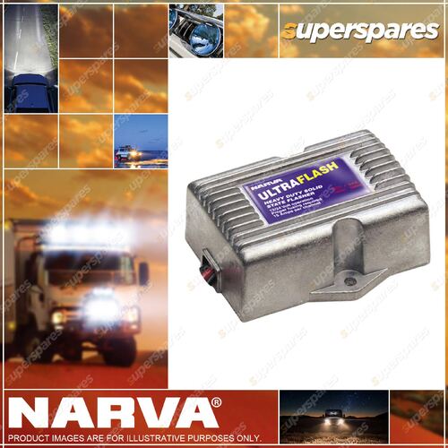 Narva Ultraflash Heavy-Duty Solid State Electronic Flasher W/no Audible Signal