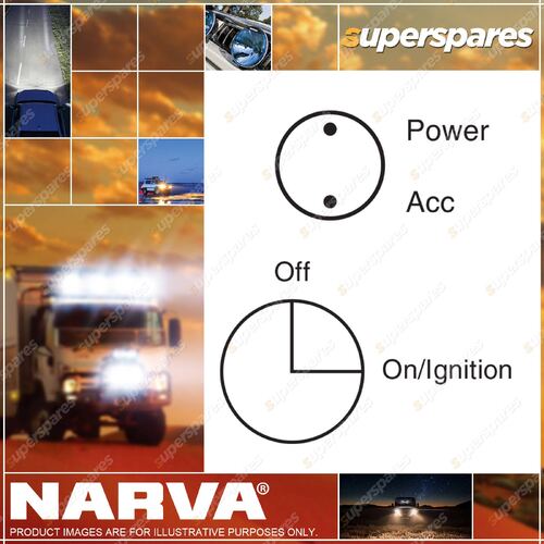 Narva Off/On Ignition Switch Metal construction with screw terminals