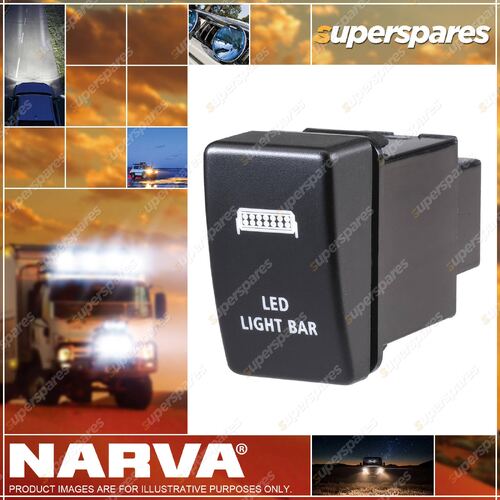 Narva Oe Style L.E.D Bar Switch 38.6x22.5 Premium Quality Brand New