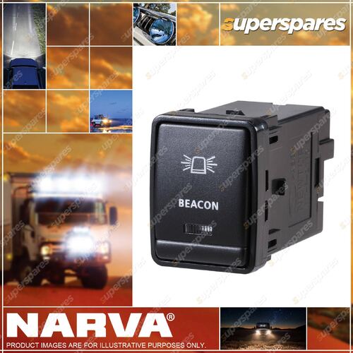 Narva Switch W/ Beacon Symbol for nissan Pathfinder R52 Navara NP300 X-Trail T32