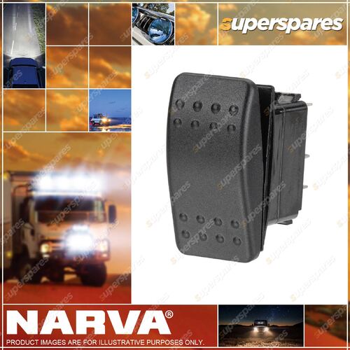 Narva Momentary On /Off/Momentary On Sealed Rocker Switch Blister Pack