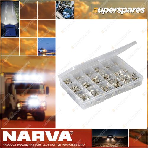 Narva Battery Cable Lug Assortment Contains 165 cable lugs 10 - 70