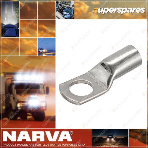 Narva 6mm Cable Size 35 Stud Straight Barrel Cable Lug Pack Of 10