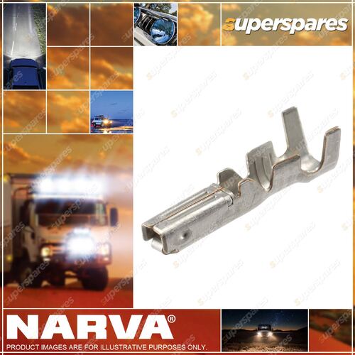 Narva 1.5 X 0.8mm Female Pin Amp Terminal Connector Pack of 50 Part NO.of 57539