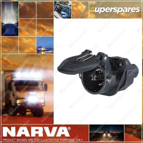 Narva 12 Volt 7 Pin Ebs Socket Part NO. of 82096 with screw terminals