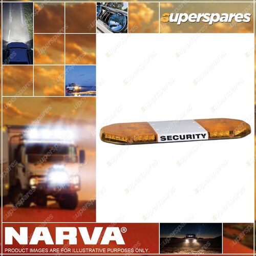 Narva 12 Volt Legion Light Bar Amber, Illuminated Opal Centre - 0.9M