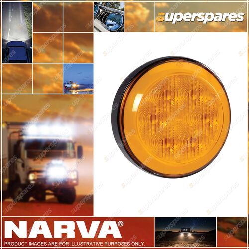 Narva 24 Volt L.E.D School Bus Warning Lamp Amber Part NO. of 85280A