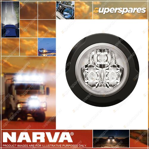 Narva Hide Away L.E.D Warning Light Amber 36MM Surface Recessed Flush Mount