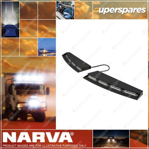 Narva 12 Volt L.E.D Low Profile Visor Light Amber Part NO. of 85294A