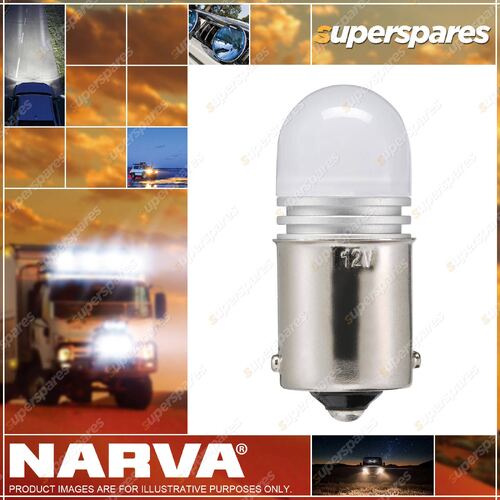 Narva 12 Volt Ba15S R5W L.E.D Globes 6000K Blister Pack Of 2 Part NO.of 18220BL