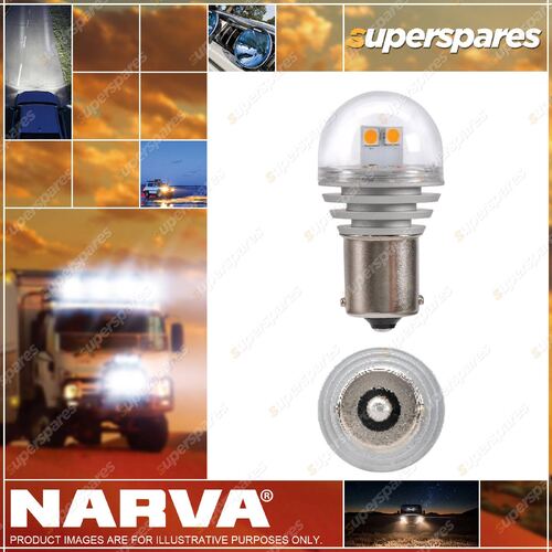 Narva 24 Volt Ba15S P21W L.E.D Globe 6000K Blister Pack Of 1 Part NO.of 18322BL