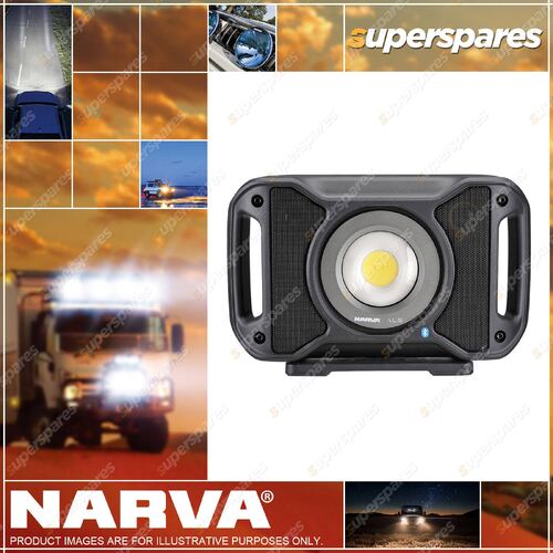 Narva Rechargeable L.E.D Audio Light With Blue Colortooth speaker5000 Lumens