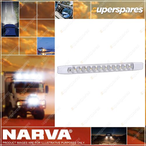 Narva 12V Dual Colour LED Strip Lamp White/Blue With Touch Switch Blister 1